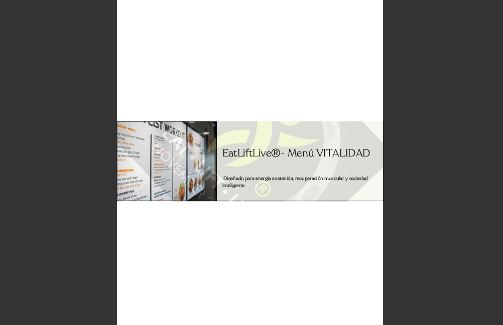 Menús Funcionales Descargables - Planificación Nutricional PDF