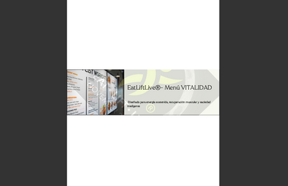 Menús Funcionales Descargables - Planificación Nutricional PDF