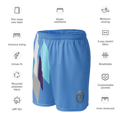 Shorts de malla unisex